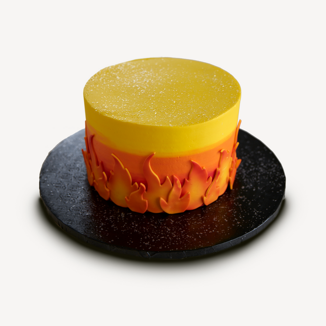 Online Cake Order - Fire Cake #411Hobbies