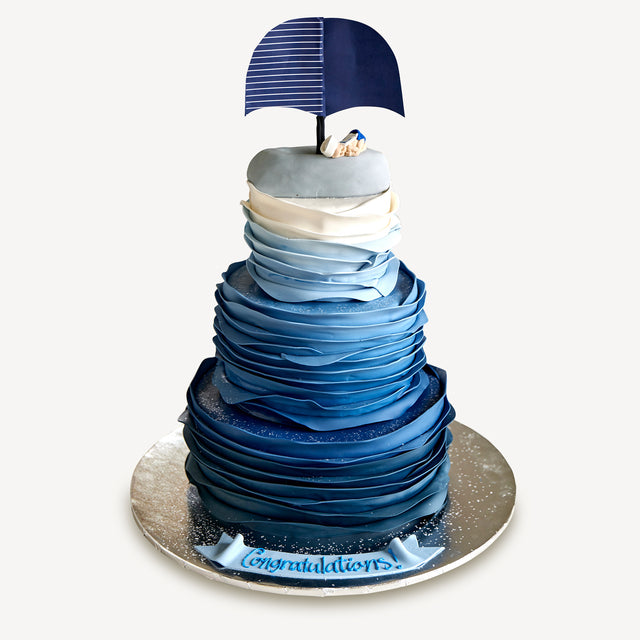 Online Cake Order - Navy Cake #302Baby