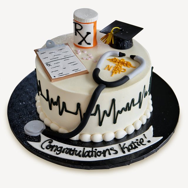 Online Cake Order - Nurse Cake #121Graduation