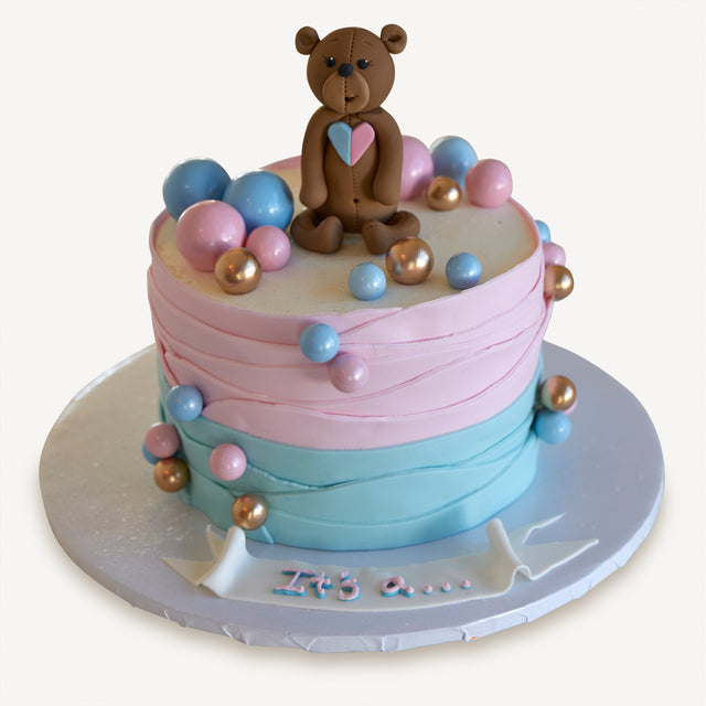 Online Cake Order - Party Bear #288Baby