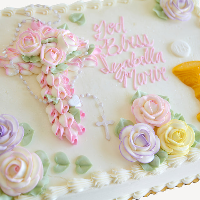 Online Cake Order - Chalice, Rosary, & Cross #62Religious