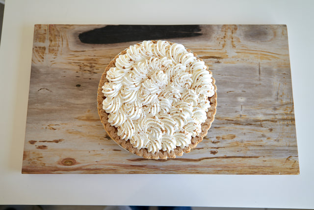 PUMPKIN PIE with WHIPPED CREAM - Bakery Pickup