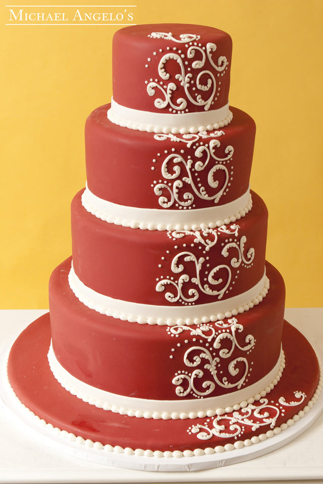 Royal Red Fondant #7Modern