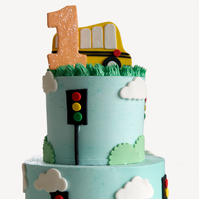 Online Cake Order - School Bus Cake #260Milestones