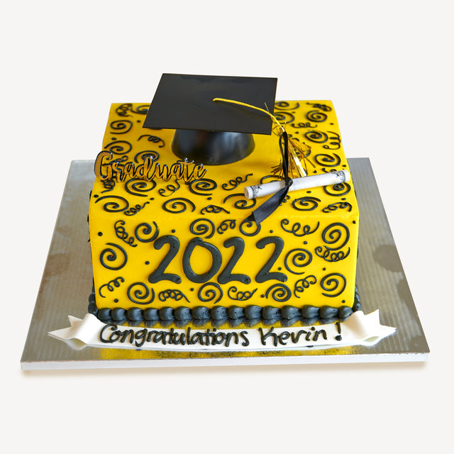 Online Cake Order - Classic Swirl Grad #52Graduation
