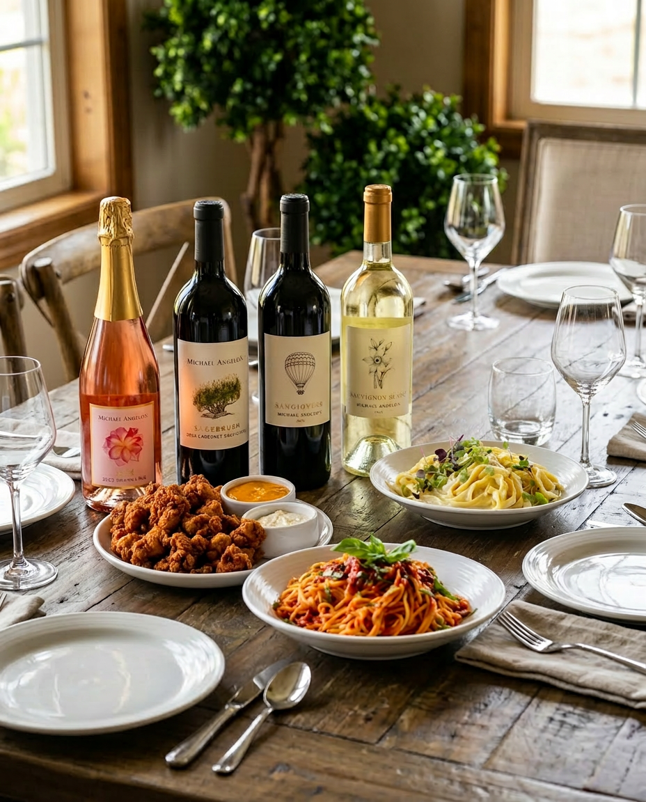 Winery Menus – Michael Angelo's