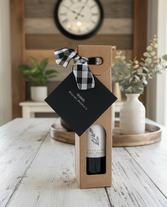 Single Bottle Wine Gift Box - Ohio Shipping Only