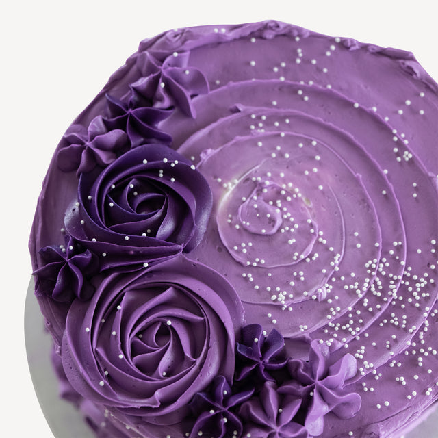 Online Cake Order - Purple Linen Texture #18Texture