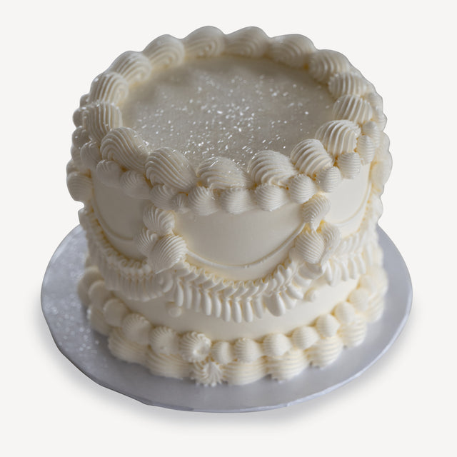 Online Cake Order - White Traditional #98Featured