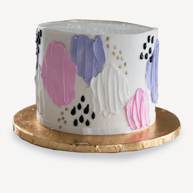 Online Cake Order - Modern Abstract #14PaletteCake