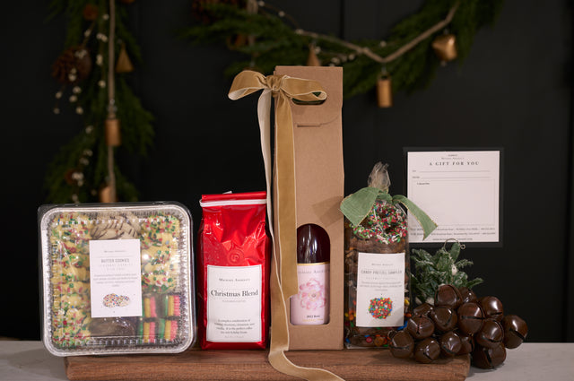Butter Cookie & Wine Gift Box