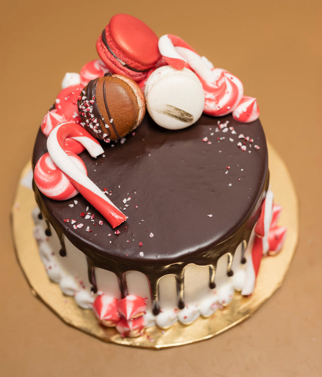 Christmas Macaron Cake -  #587Featured