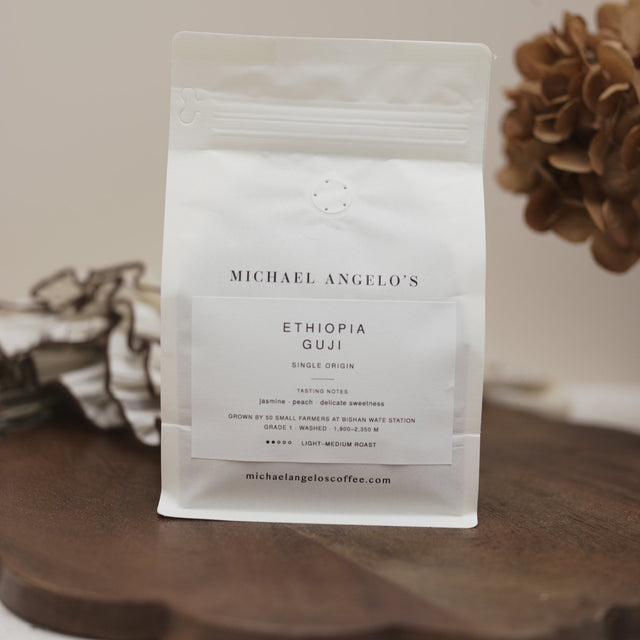 Michael Angelo's Ethiopia Guji whole bean coffee