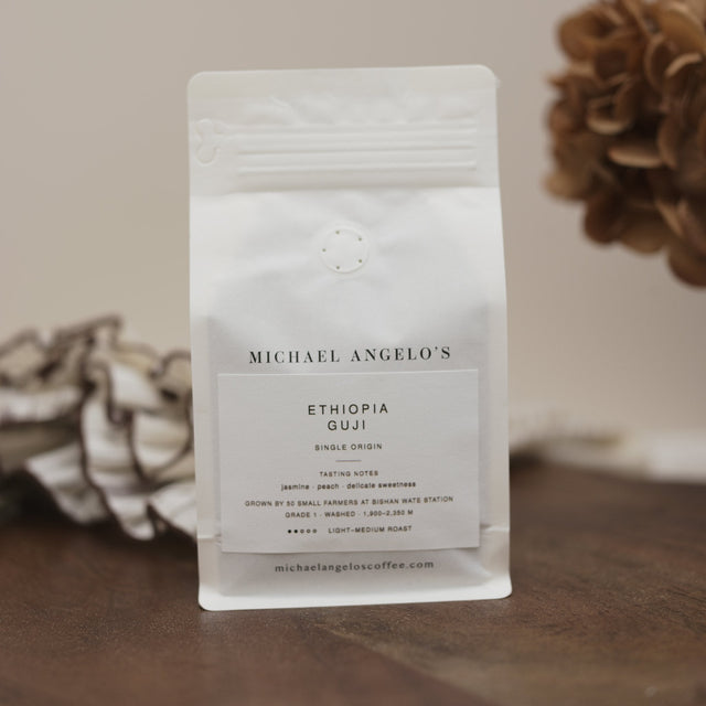 Michael Angelo's Ethiopia Guji coffee bag, view 4