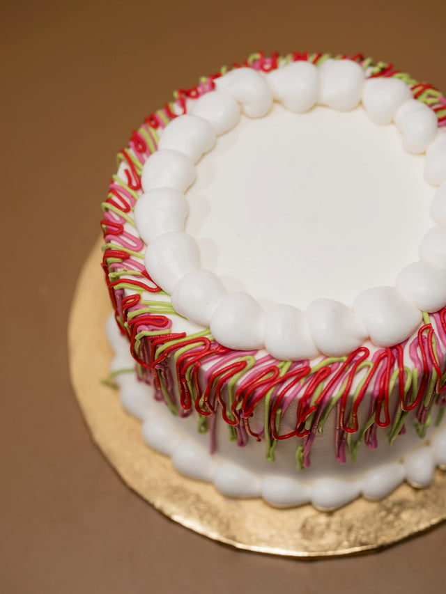 Grinchy Drip Christmas Cake -  #592Featured