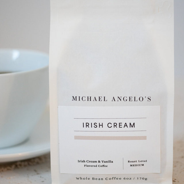 Michael Angelo's Irish Cream coffee bag, view 2