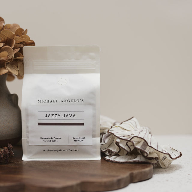 Michael Angelo's Jazzy Java coffee bag, view 2