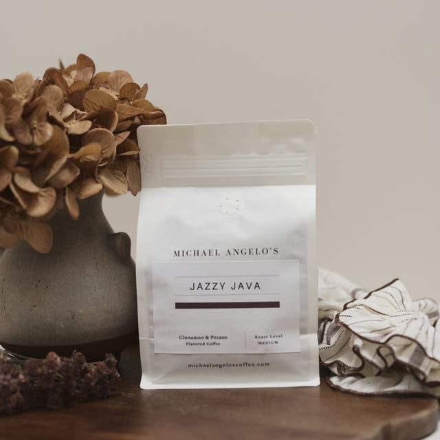 Michael Angelo's Jazzy Java coffee bag, view 3