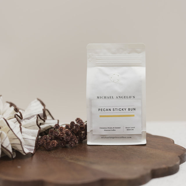 Michael Angelo's Pecan Sticky Bun coffee bag, view 4
