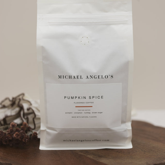 Michael Angelo's Pumpkin Spice coffee bag, view 2