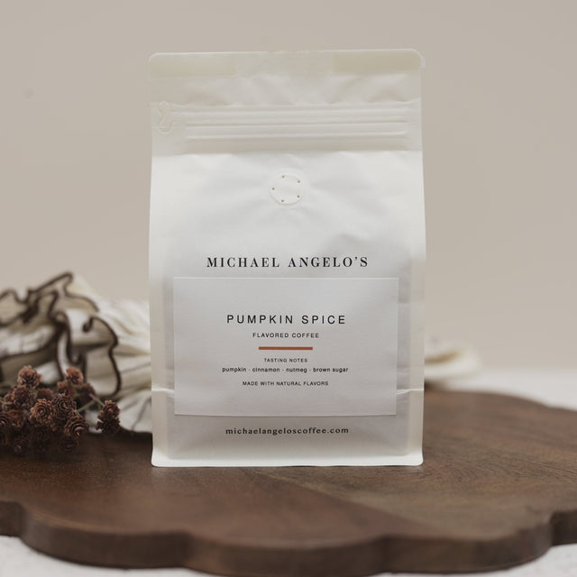 Michael Angelo's Pumpkin Spice coffee bag, view 4