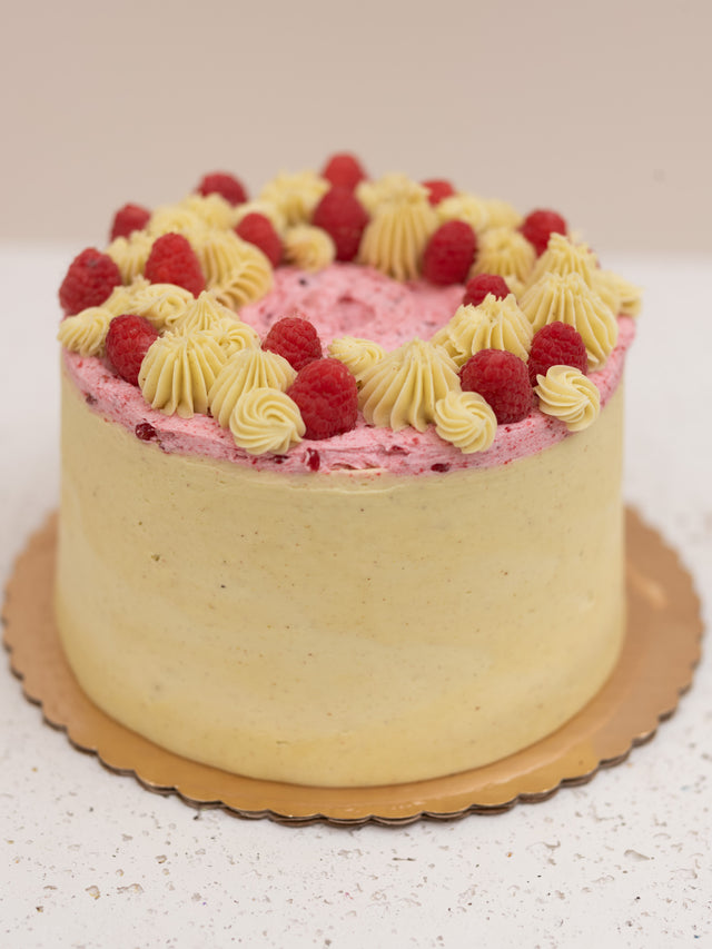 Raspberry Pistachio Torte - Bakery pickup