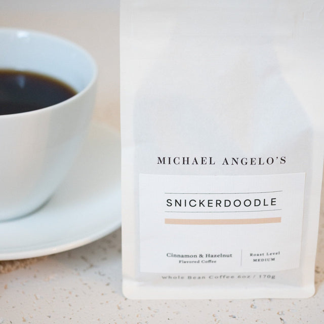 Michael Angelo's Snickerdoodle whole bean coffee