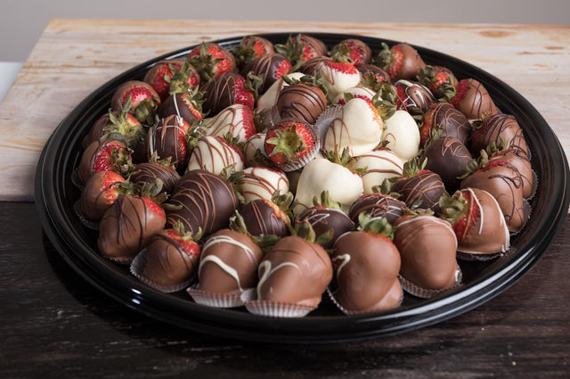Online Party Tray Order - Chocolate Strawberry Tray