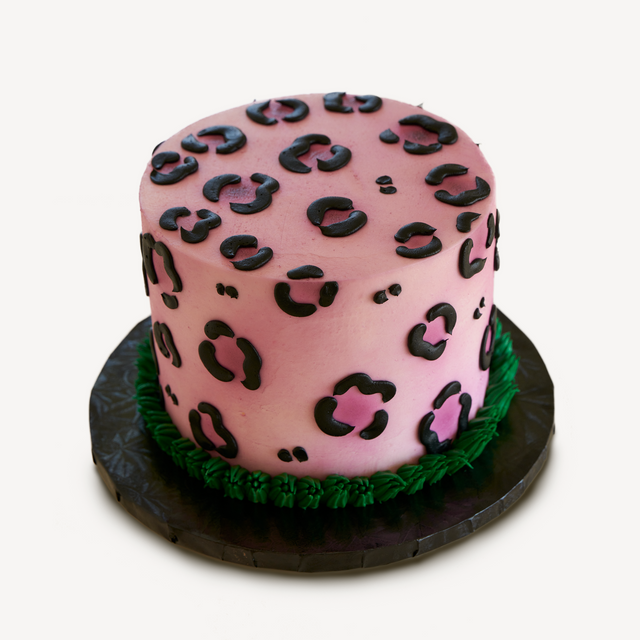 Online Cake Order - Pink Cheetah Print #51AnimalPrint