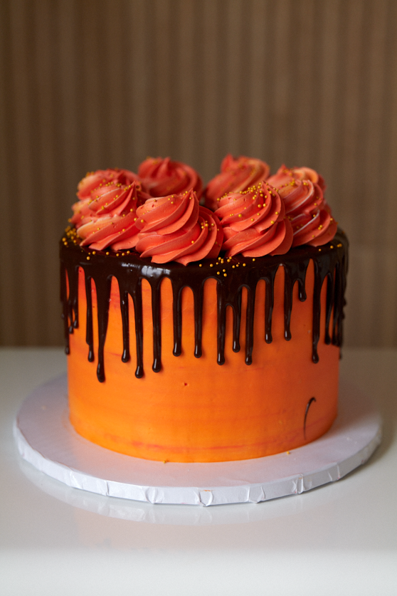 Online Cake Order - Ombre Chocolate Drip #51Featured