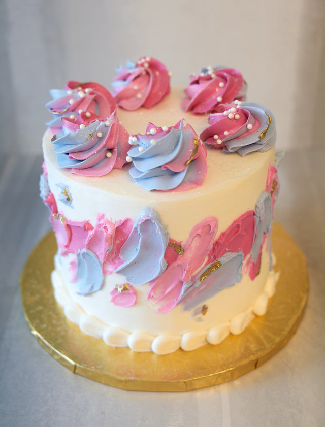 Online Cake Order -pink and purple  #31Featured