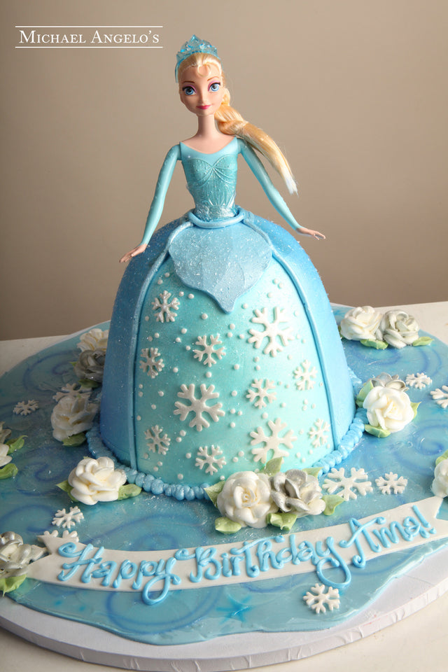 Elsa Doll Cake #229Characters