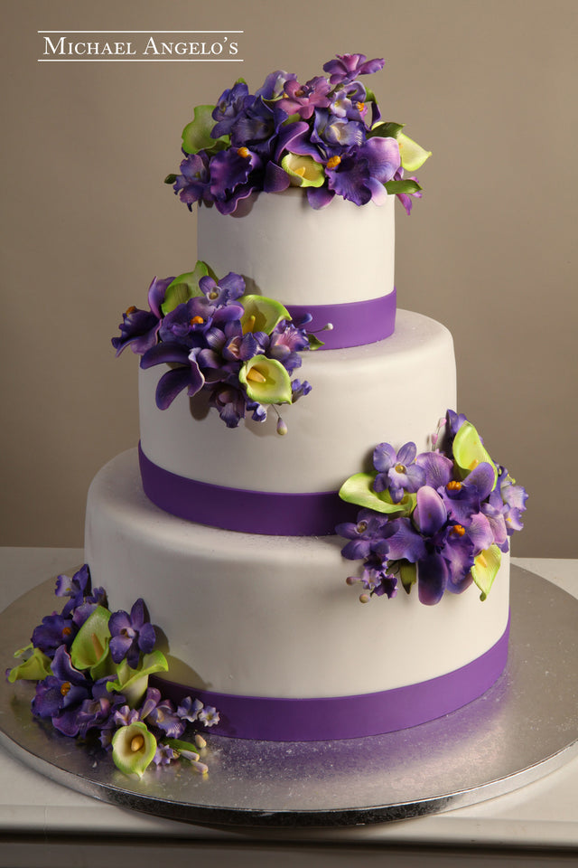 Purple Lilies #103Bridal