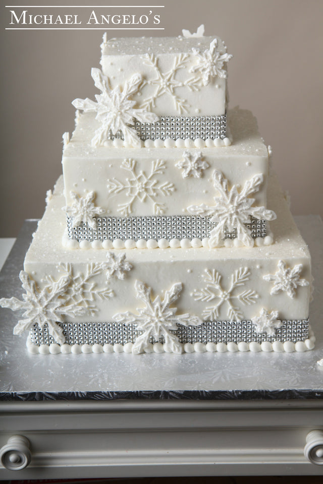 Snowflakes & Gem Ribbon #21Specialty