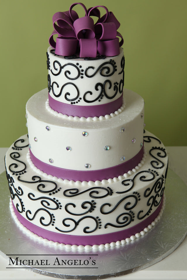 Purple & Swirls #51Ribbons