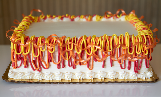 Online Cake Order - Fall Party Sheet Cake #9Standard