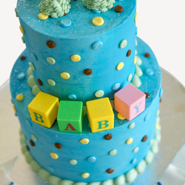 Online Cake Order - Baby Block Cake #292Baby
