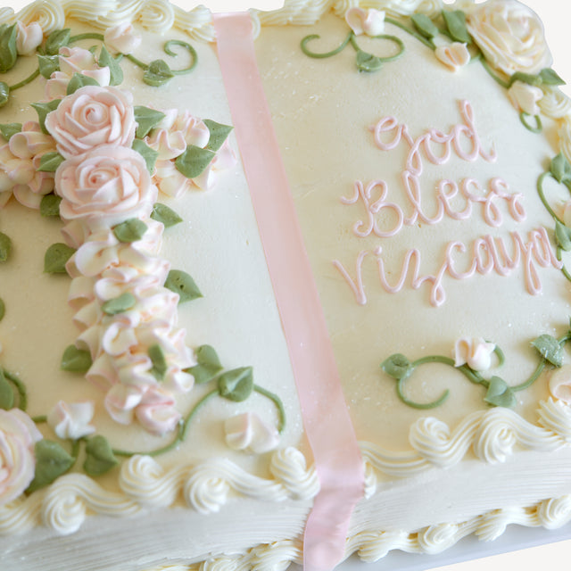 Online Cake Order - Rose Cross Bible #156Religious