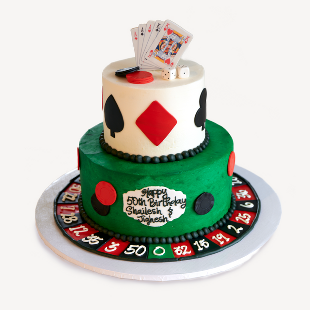Online Cake Order - Casino Cake #415Hobbies