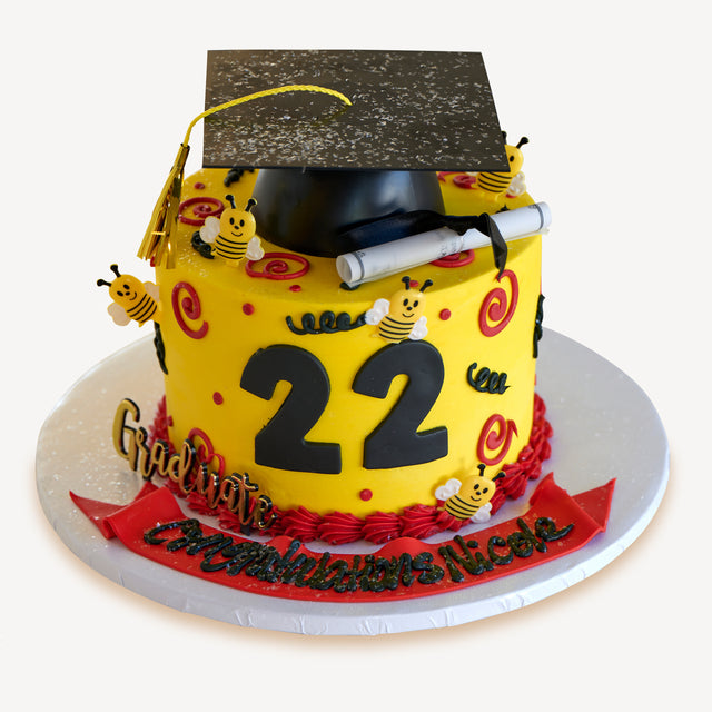 Online Cake Order - Graduation Bee #119Graduation