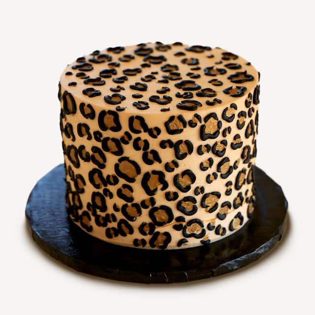 Online Cake Order - Leopard Print #53AnimalPrint