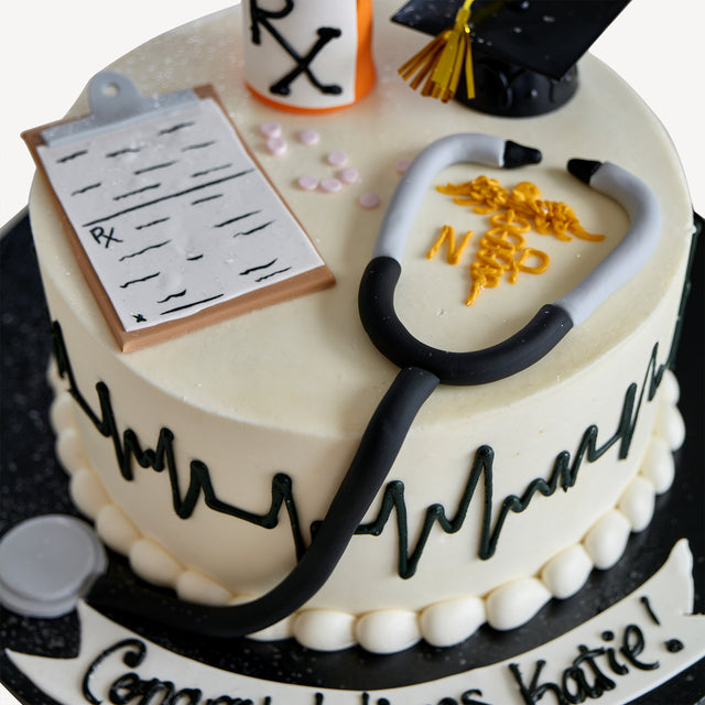 Online Cake Order - Nurse Cake #121Graduation