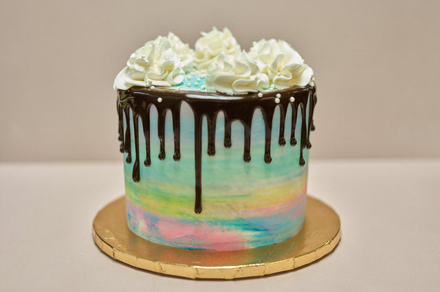 Online Cake  Order - Pastel Rainbow #9Featured