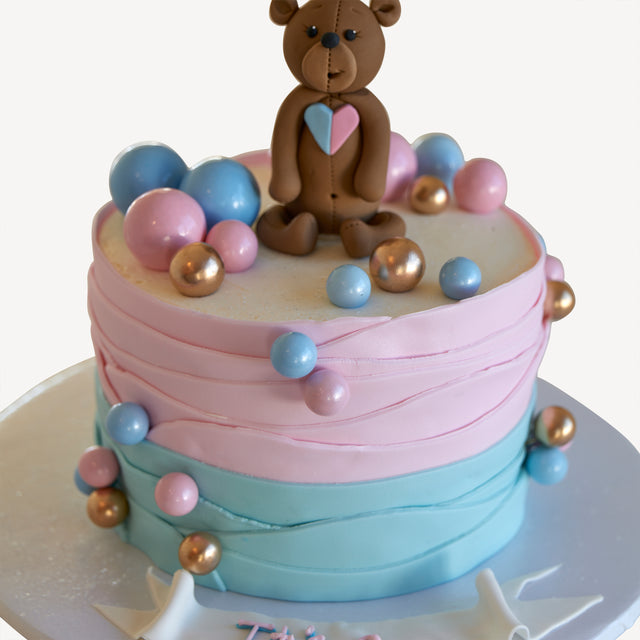 Online Cake Order - Party Bear #288Baby