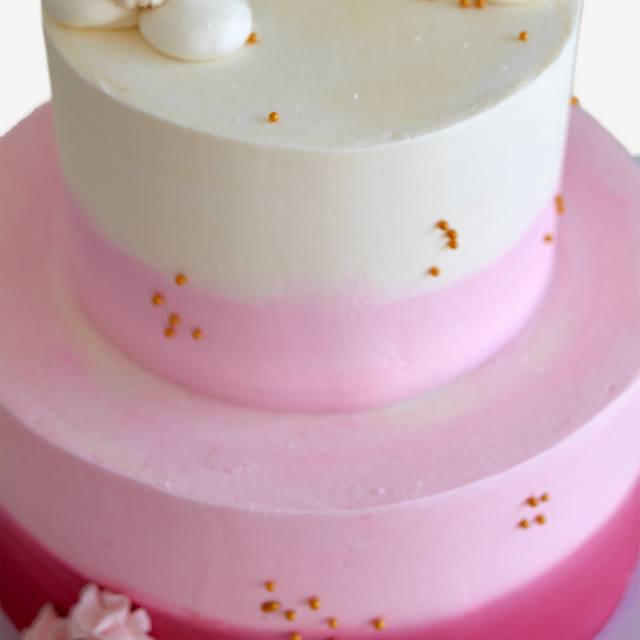 Online Cake Order - Minimalist Macaron  #11SeasonalFlowers