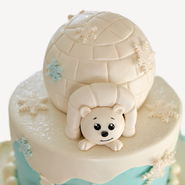 Online Cake Order - Polar Bear #153Animals