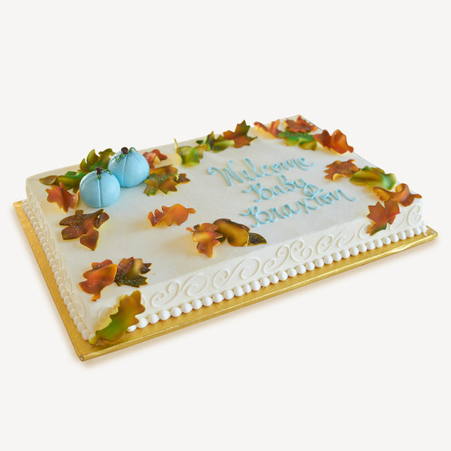 Online Cake Order - Pumpkin Baby Shower Cake #308Baby