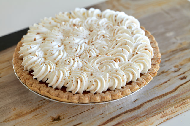 Pumpkin Pie with Whipped Cream - Bakery Pick Up