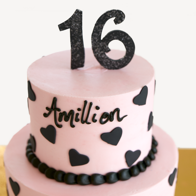 Online Cake Order - Sweet 16 Tiered Cake #258Milestones