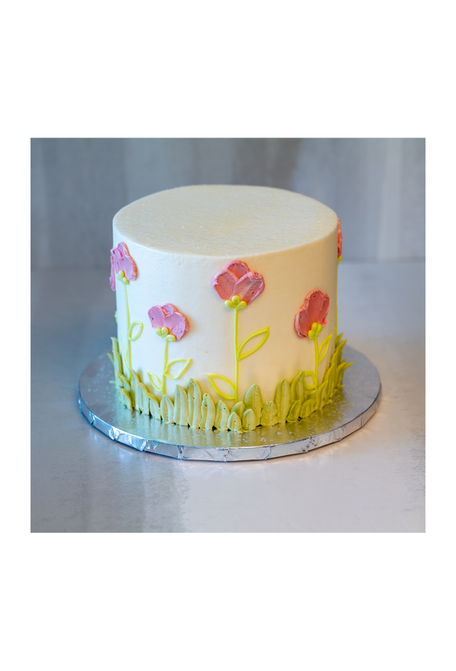 Online Cake  Order - Spring Tulips #24Featured